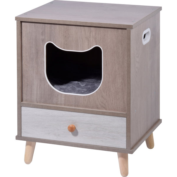 Archie & Oscar Litter Box Enclosure Creamer Wayfair.de